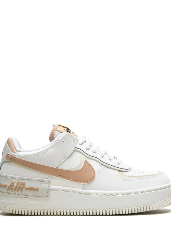 Nike Air Force 1 Sail Fossil Light Bone låga sneakers - Vit