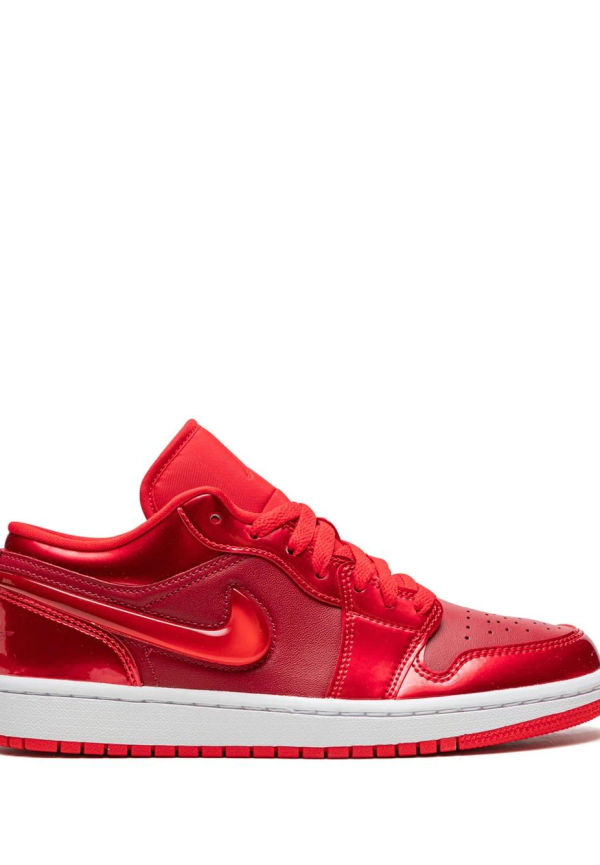 Nike Air Jordan 1 SE Pomegranate låga sneakers - Röd