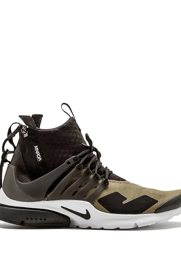 Nike Air Presto halvhöga sneakers - Svart