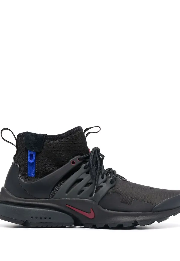 Nike Air Presto Mid Utility höga träningsskor - Svart