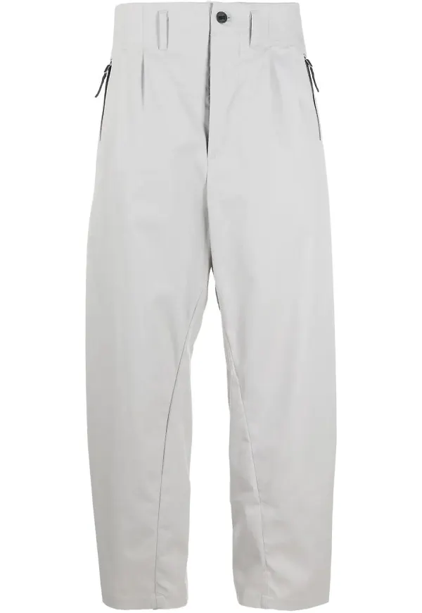 Nike arbetarbyxor med plisserad detalj - Grå