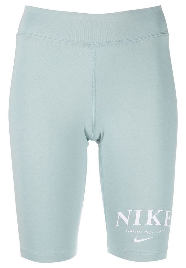Nike bikershorts med logotyp - Blå