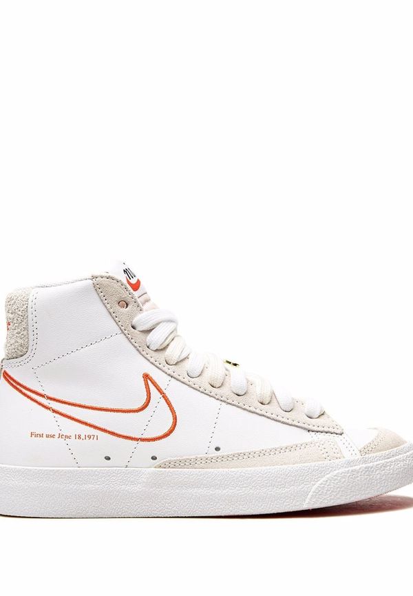 Nike Blazer Mid '77 höga sneakers - Vit