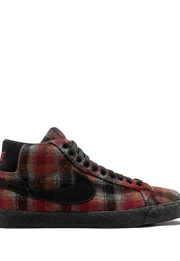 Nike Blazer SB höga sneakers - Röd