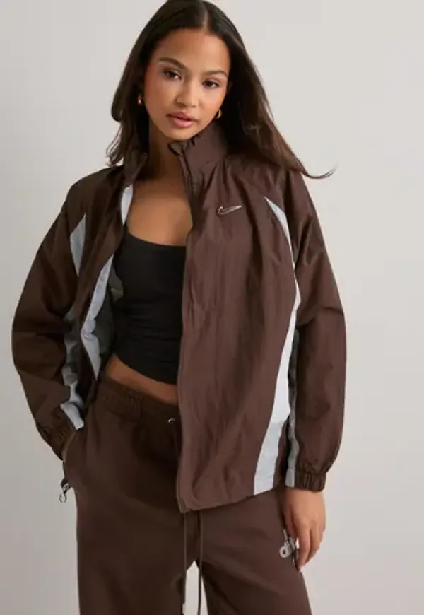 Nike - Brun - W Nsw Wvn Jacket Gls