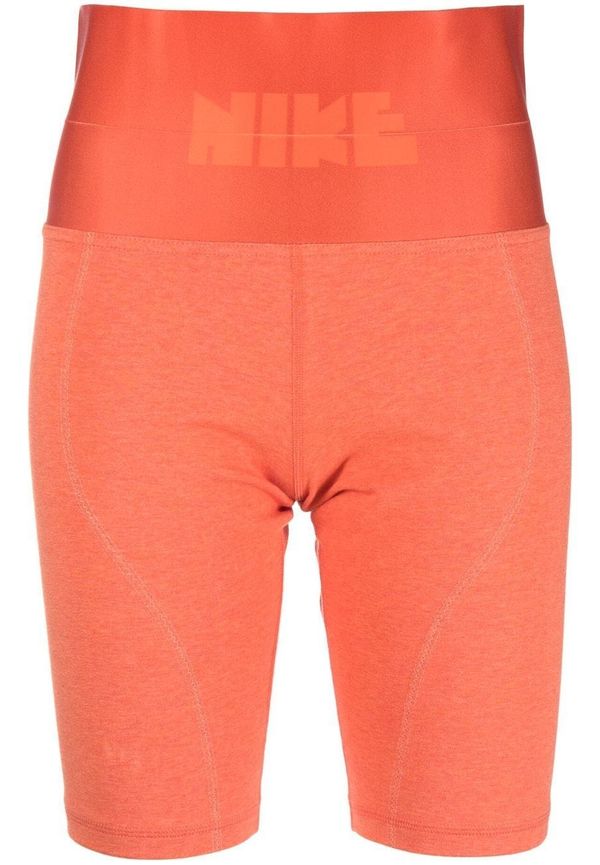 Nike Circa 72 cykelshorts med hög midja - Orange