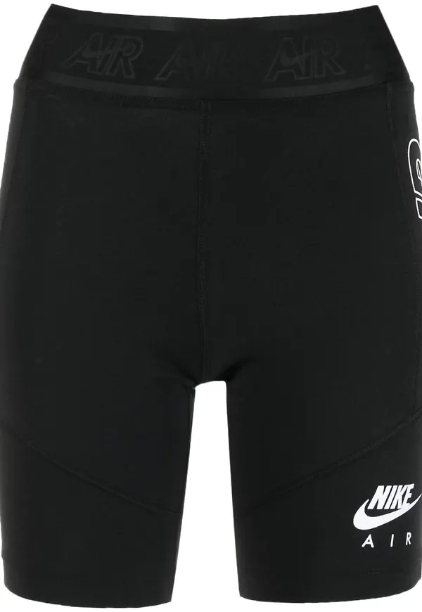 Nike cykelshorts med logotyp - Svart