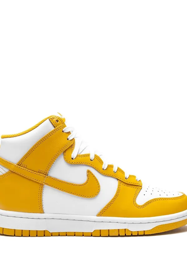 Nike Dunk High Dark Sulfur sneakers - Gul