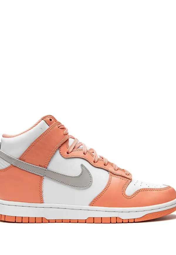 Nike Dunk höga sneakers - Orange