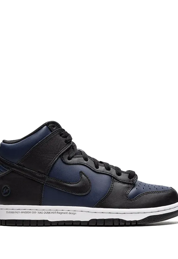 Nike Dunk höga sneakers - Svart