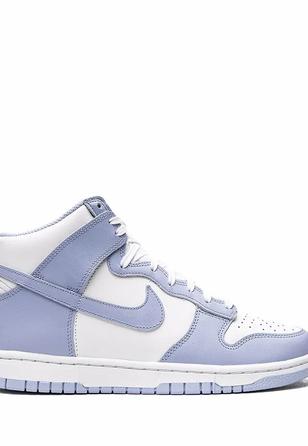 Nike Dunk höga sneakers Aluminium - Vit