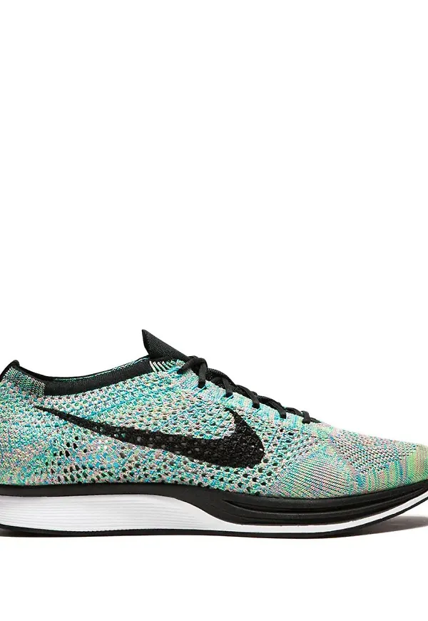 Nike Flyknit Racer sneakers - Grön