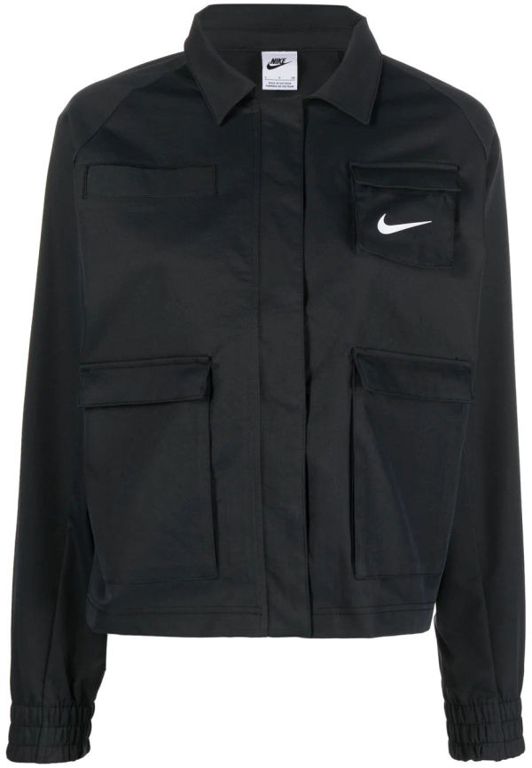 Nike fältjacka med logotyp - Svart