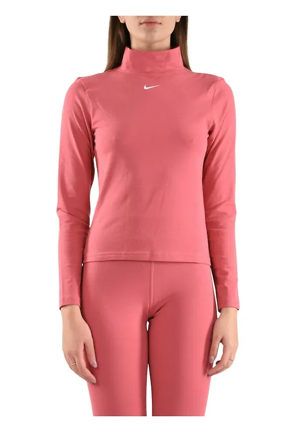 Nike high collar shirt Rosa, Dam