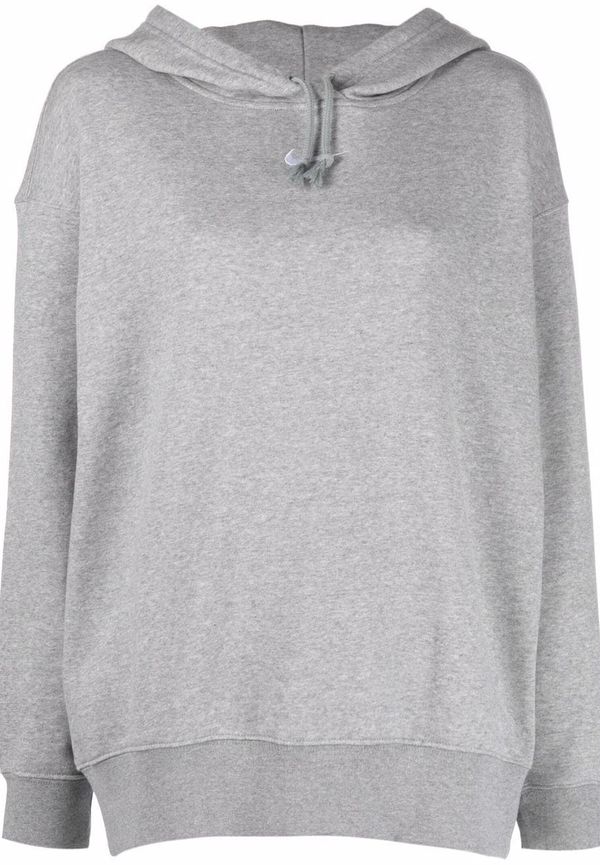 Nike hoodie med brodyr - Grå