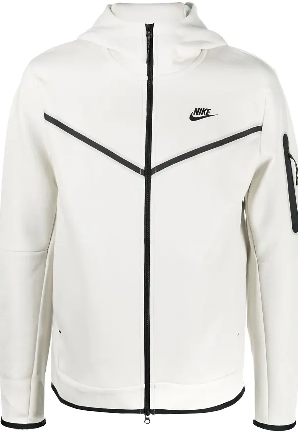 Nike hoodie med dragkedja - Neutral