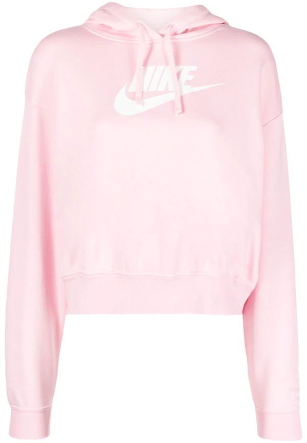 Nike hoodie med logotyp - Rosa