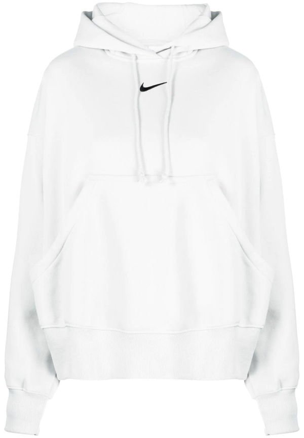 Nike huvtröja med broderad logotyp - Grå