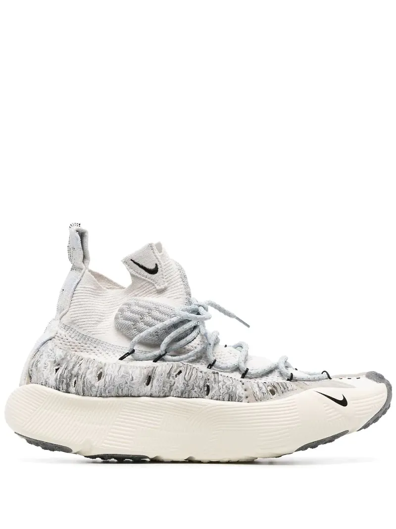 Nike ISPA Sense Flyknit höga sneakers - Vit
