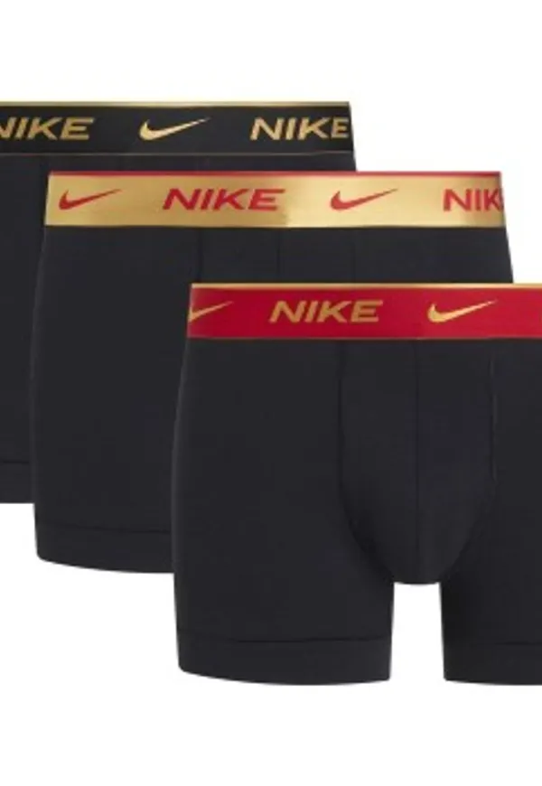 Nike Kalsonger 6P Everyday Essentials Cotton Stretch Trunk Röd/svart bomull Medium Herr