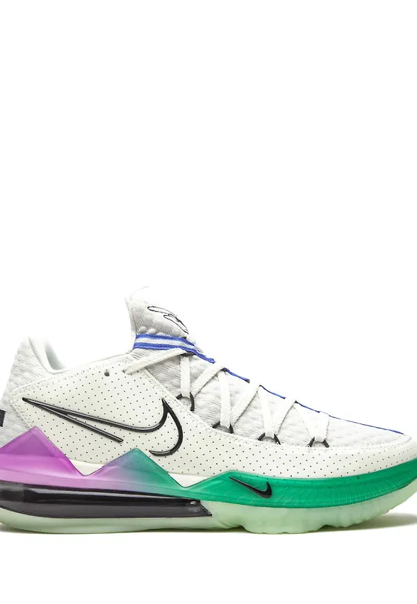 Nike LeBron 17 Glow-In-The-Dark sneakers - Vit