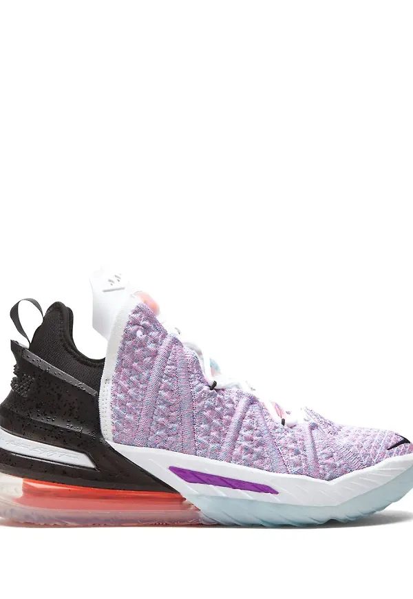 Nike Lebron 18 höga sneakers - Rosa