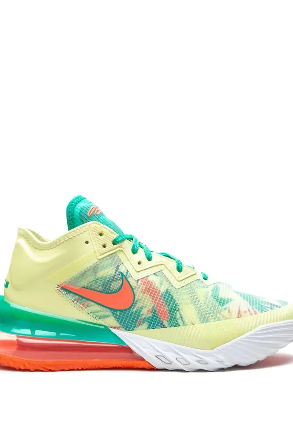 Nike LeBron 18 låga sneakers - Gul