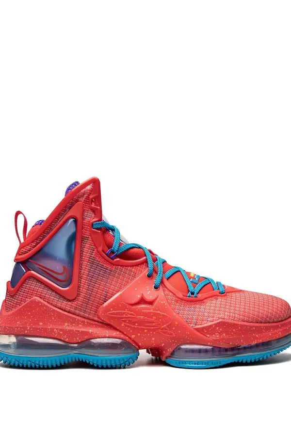 Nike LeBron 19 höga sneakers - Röd