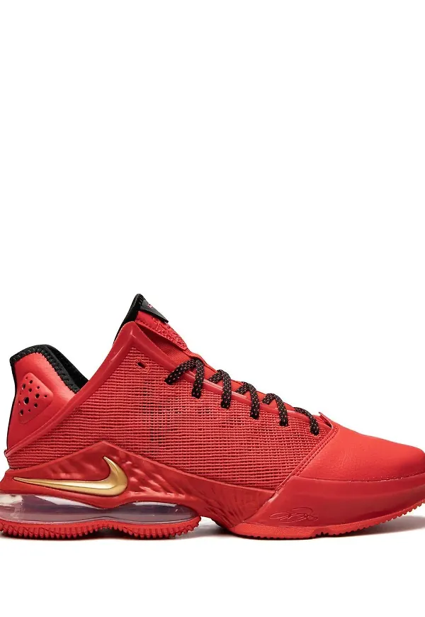 Nike LeBron 19 låga sneakers - Röd