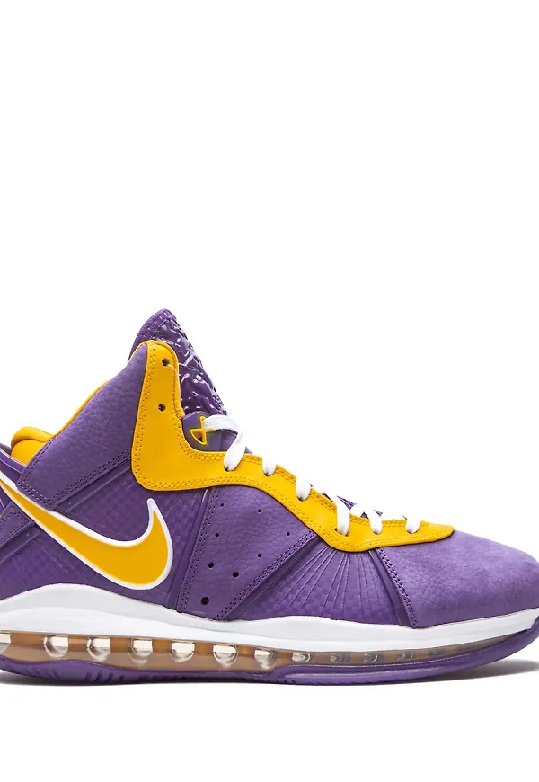 Nike Lebron 8 Lakers sneakers - Lila