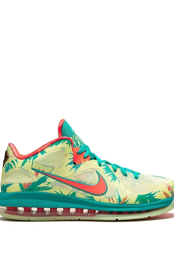 Nike LeBron 9 låga sneakers - Grön