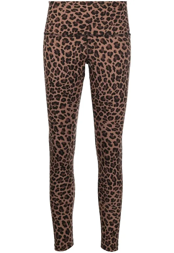Nike leopardmönstrade leggings - Brun
