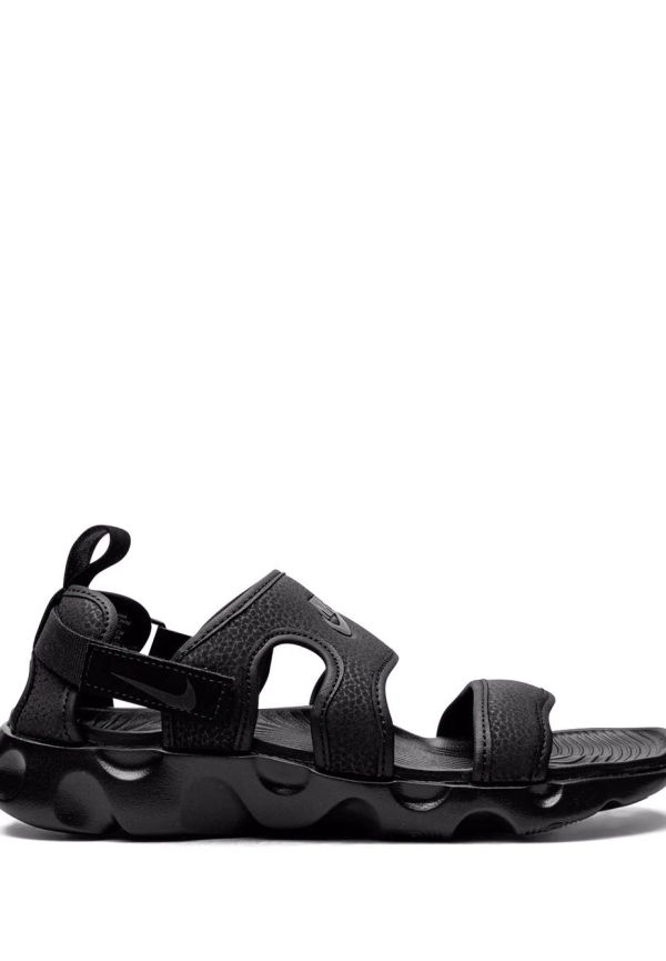 Nike Owaysis Triple Black sandaler - Svart