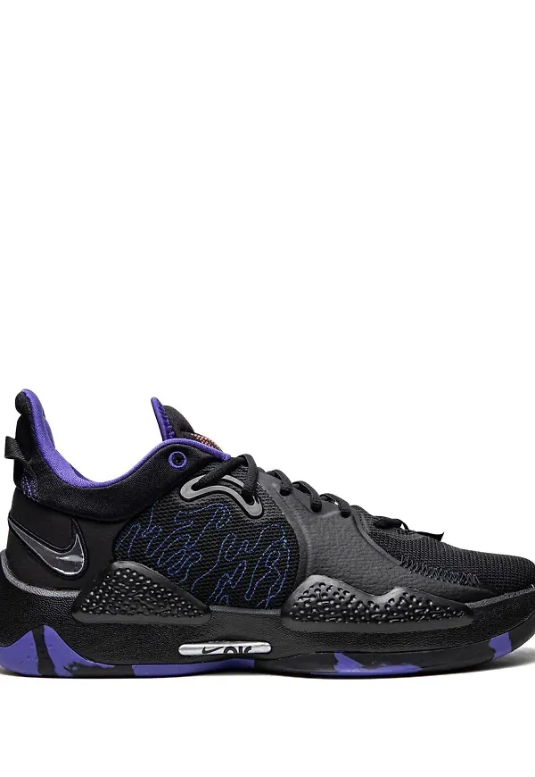 Nike PG 5 låga sneakers - Svart