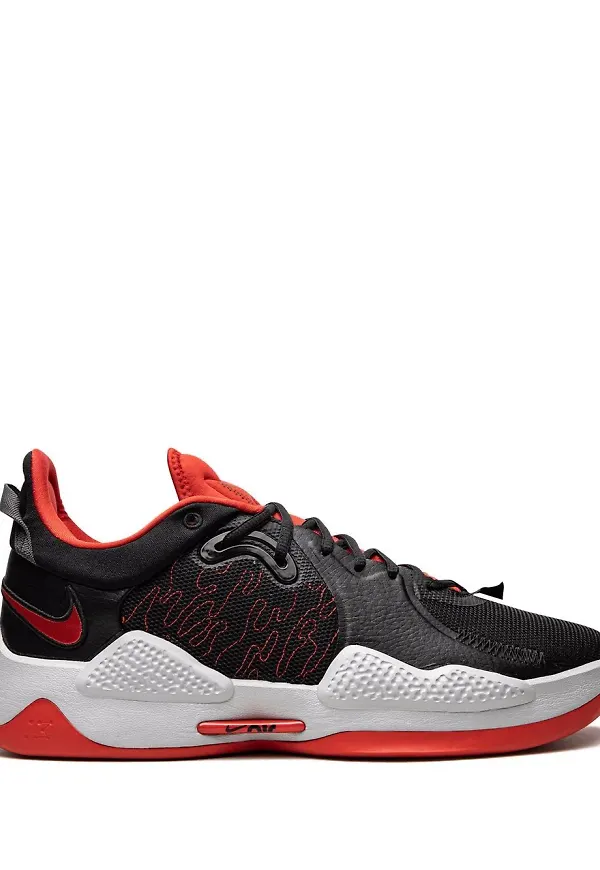 Nike PG 5 låga sneakers - Svart