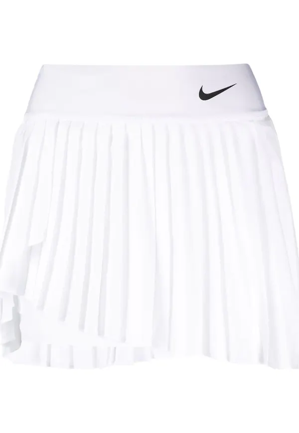 Nike plisserad tennisbyxkjol - Vit