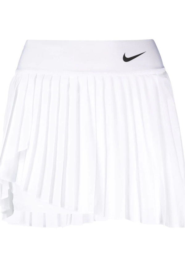 Nike plisserad tennisbyxkjol - Vit