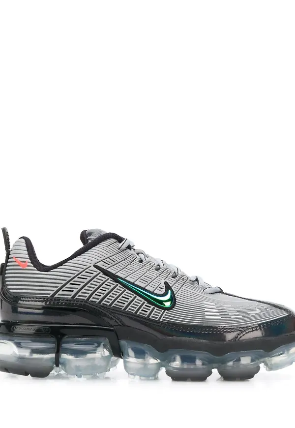 Nike sneakers med transparent platåsula - Grå