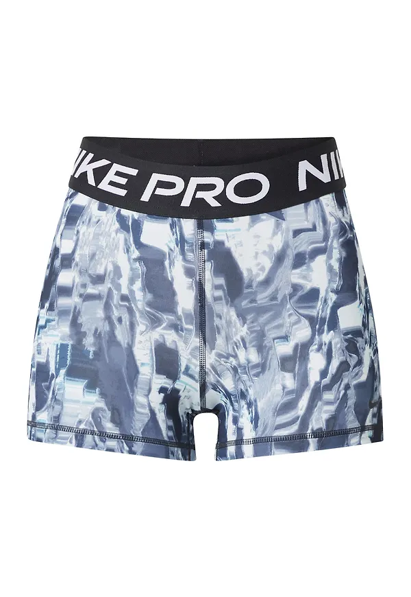NIKE Sportbyxa blå / aprikos / svart / vit