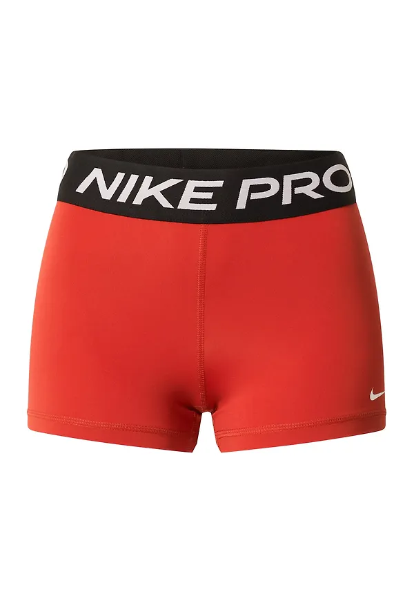 NIKE Sportbyxa grå / röd / svart / vit