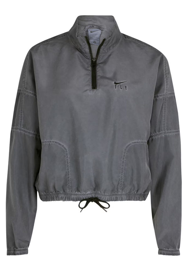 NIKE Sportjacka antracit / svart