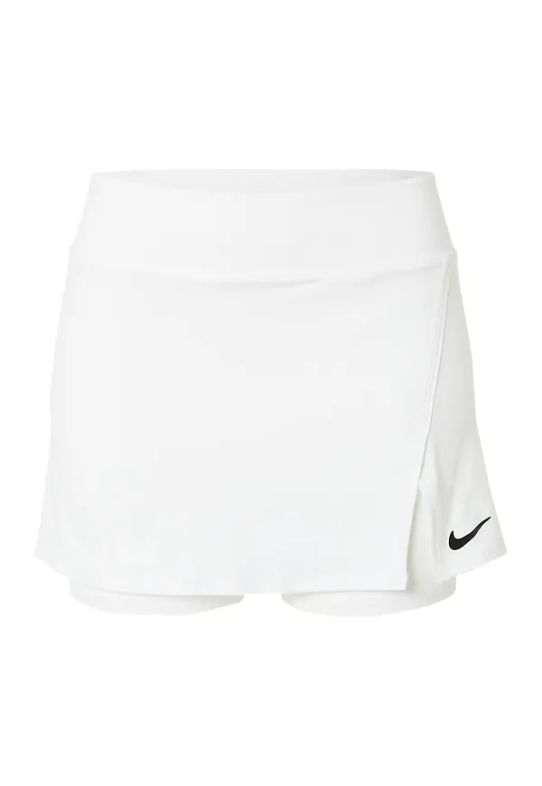 NIKE Sportkjol svart / vit
