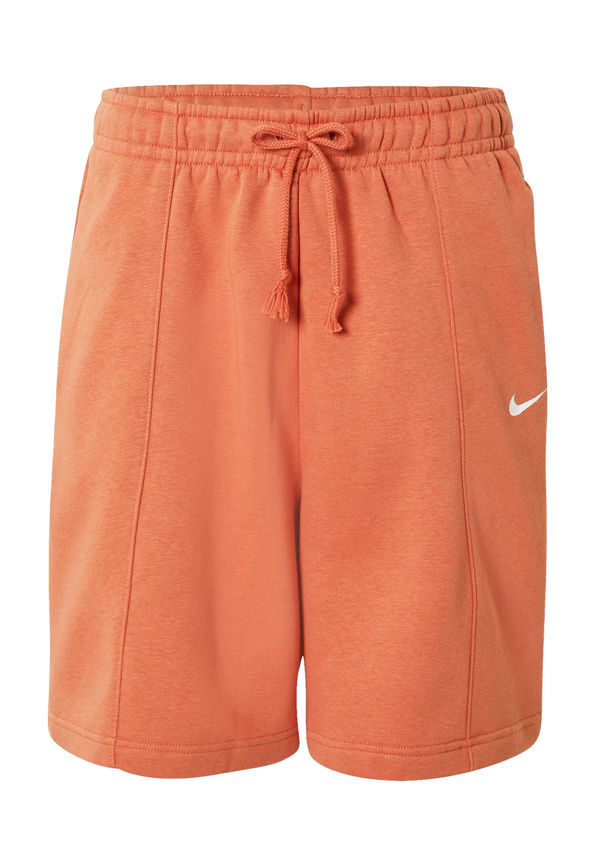 Nike Sportswear Byxa orangeröd / vit