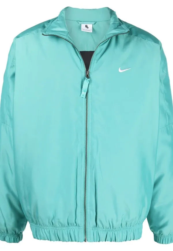 Nike Swoosh bomberjacka med tryck - Blå