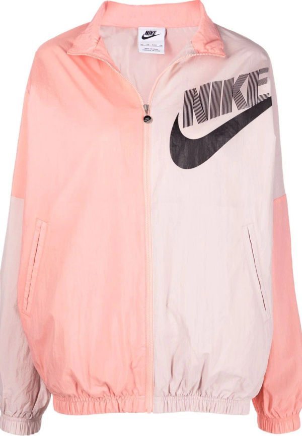 Nike Swoosh lättviktsjacka med tryck - Rosa