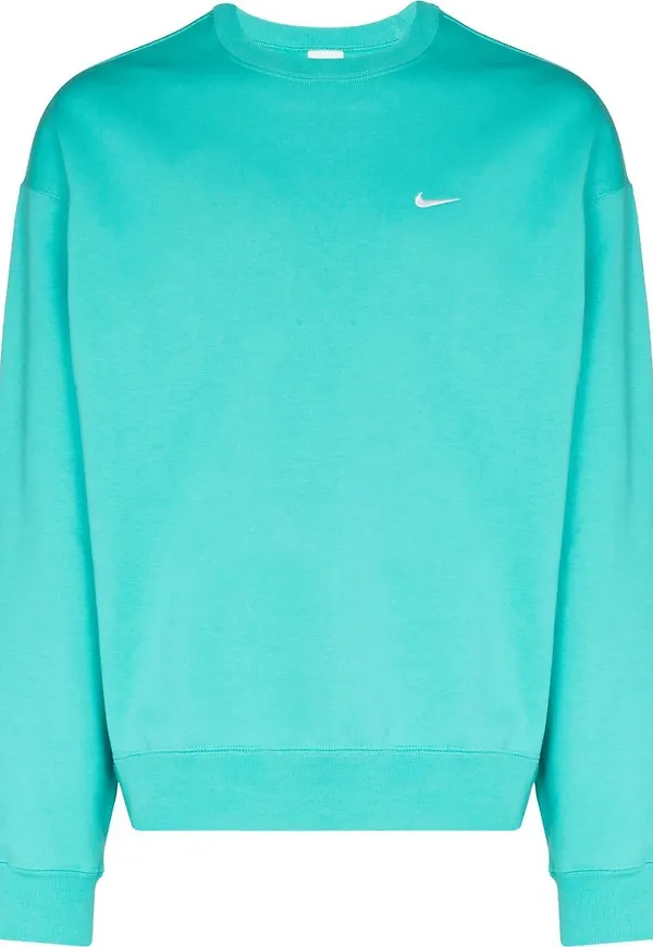 Nike Swoosh långärmad sweatshirt - Blå