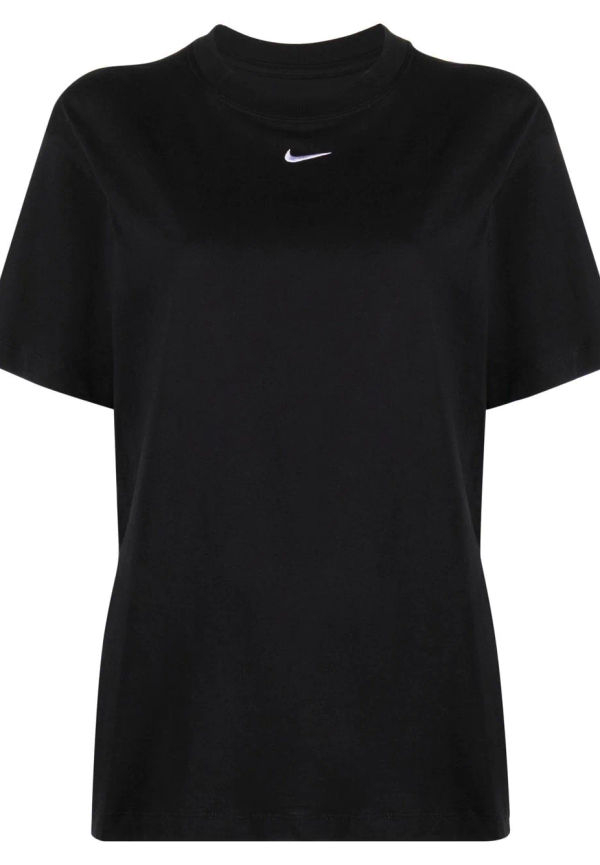 Nike Swoosh t-shirt med logotyp - Svart