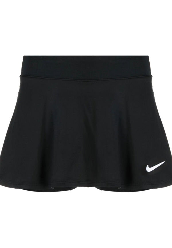Nike Swoosh tenniskjol med tryck - Svart