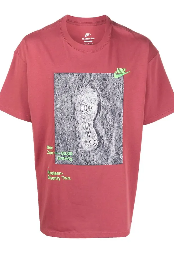 Nike t-shirt med tryck - Rosa