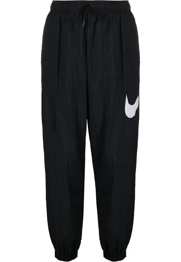 Nike trackpants med Swoosh-tryck - Svart